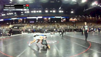 120 lbs Cons. Round 4 - Koa DeLoach, North Bay Haven vs Joesph Britt, Carolina Forest