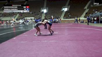 138 lbs Round 1 (8 Team) - Alexis Schmotzer, McMurry vs Isabella Campbell, Montreat