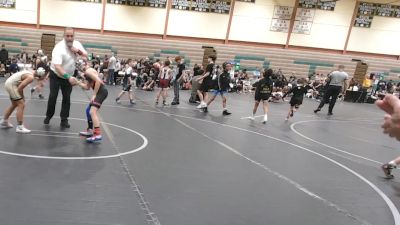 80 lbs Quarterfinal - Hudson Crockett, North Delaware Wrestling vs Raymond Callaway, Nova Wrestling