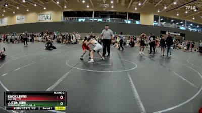 110 lbs Round 3 - Knox Lewis, Cali Red vs Justin Kirk, Crossroads Wrestling