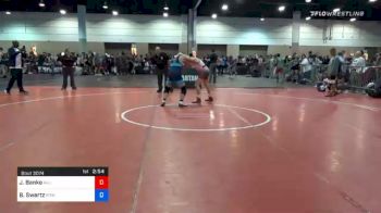 78 kg Prelims - Jon Banko, All-American Wrestling Club vs Brad Swartz, Fitness Quest Wrestling Club