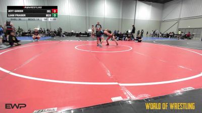 96 lbs Rr Rnd 3 - Jett Greer, Shelton Wrestling Academy 12U vs Liam Fraser, Mojo Mulisha 12U