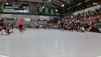 151-157 lbs Champ. Round 1 - Jonathan Williams, Aurora Wrestling Club vs Gavin Shoush, CMWC