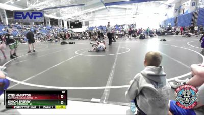 80 lbs Round 3 (4 Team) - Otis Hampton, East Kansas Eagles Red vs Simon Sperry, Victory Wrestling