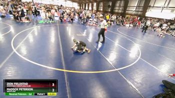41 lbs 5th Place Match - Maddox Peterson, Westlake vs Zion Fieldstad, Shootbox Wrestling Club