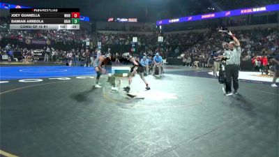 113 lbs Consi Of 16 #1 - Joey Guanella, Windsor (NC) vs Damian Arreola, Granite Hills (SD)