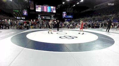 120 lbs Cons. Rd Of 16 - Hendrix Schwab, IA vs Jesse Landtroop, OR