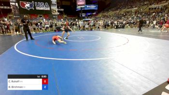 126 lbs Rnd Of 128 - Cyler Ruhoff, Minnesota vs Brett Birchman, Wisconsin