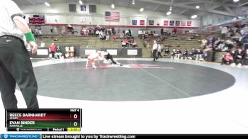 133 lbs 7th Place Match - Evan Binder, Maryville vs Reece Barnhardt, UMary