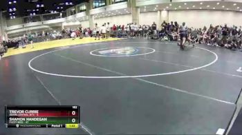 182 lbs Round 6 (8 Team) - Trevor Currie, Adams Central Jets vs Shamon Handegan, Fuzzy Bees