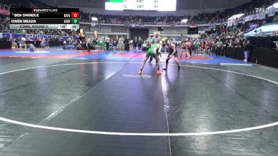 1A-4A 132 Cons. Round 3 - Ben Swindle, Bayside Academy vs Owen Meads, Ashville