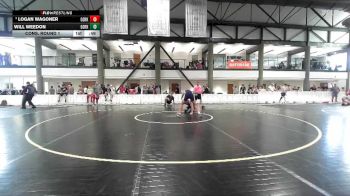 165-172 lbs Cons. Round 1 - Logan Wagoner, Ridgeview vs Will Weedon, North Shore Edge