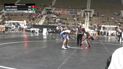 1A-4A 138 Champ. Round 1 - Jacoby Heard, Saks Sr vs Abe Haskins, Houston Academy