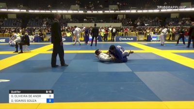 GUSTAVO OLIVEIRA DE ANDRADE vs DIMITRIUS SOARES SOUZA 2021 World Jiu-Jitsu IBJJF Championship