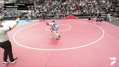 5A 106 lbs 3rd Place Match - Connor Avery, Cedar Valley vs Zach Fowlke, Salem Hills