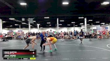 157 lbs Round 2 (4 Team) - Vince Barton, Lake Erie WC vs Jimmy Weikel, Spear Mat Club