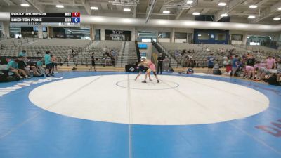 120 lbs Rocky Thompson, Missouri vs Brighton Prine, Georgia