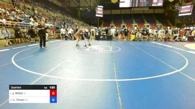 157 lbs Quarters - Jaxon Miller, IA vs Louden Dixon, OH