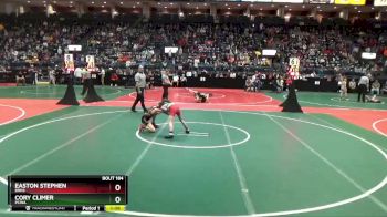 84 lbs Champ. Round 2 - Cory Climer, PCWA vs Easton Stephen, BRN3