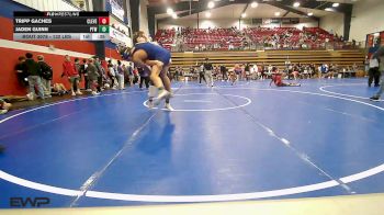 132 lbs Consi Of 4 - Tripp Gaches, Cleveland Public Schools vs Jaden Guinn, Pryor Tigers Wrestling