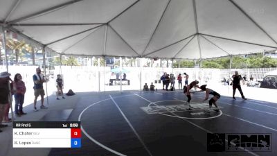 101 lbs Rr Rnd 5 - Kelsie Chater, Silverback WC vs Kaiya Lopes, Rancho Bernardo WC