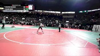 120 lbs Cons. Semi - Caleb Mize, MIRA vs Colton Marino, SVW3