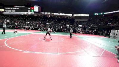 120 lbs Cons. Semi - Caleb Mize, MIRA vs Colton Marino, SVW3