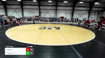 157 lbs Semifinal - Eric Zane, Rhode Island College vs Cam Hines, Western New England