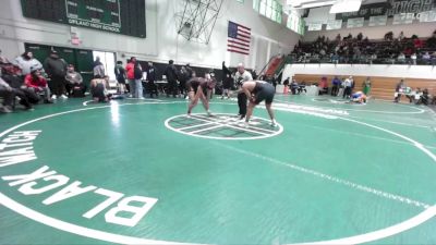 285 lbs Champ. Round 3 - Carlos Sutton, Etiwanda vs Ariel Pouravrahim, Beverly Hills