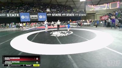 3A 120 lbs Champ. Round 1 - Jonah Edmund, Gig Harbor vs Aven Robinson, Stadium