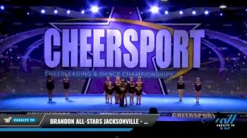 Brandon All-Stars Jacksonville - Blu [2021 L1 Junior - Small - A Day 2] 2021 CHEERSPORT National Cheerleading Championship