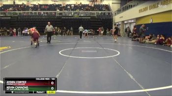 165 lbs Cons. Round 6 - Ayden Cortez, Fresno City College vs Kevin Camacho, Mt. San Antonio College