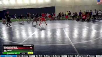 109 lbs Cons. Round 4 - Gavin Jendreas, Region Wrestling Academy vs Jalen May, Peru