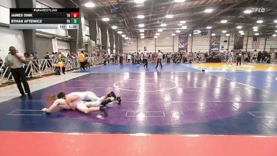 145 lbs Round Of 128 - James Sink, TN vs Ethan Aftewicz, PA