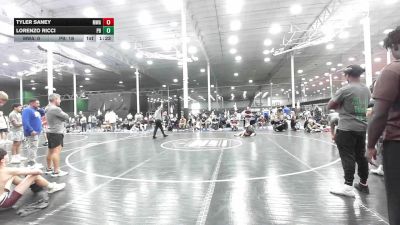 122 lbs Rr Rnd 1 - Tyler Saney, Myland Wrestling Academy - HSC vs Lorenzo Ricci, Phillipsburg - HSC