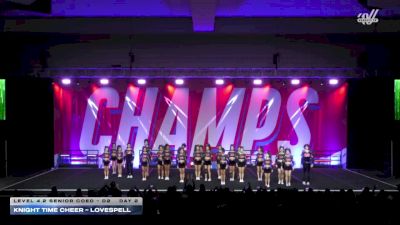 Knight Time Cheer - Lovespell [2025 L4.2 Senior Coed - D2 Day 2] 2025 CHAMPS Grand Nationals