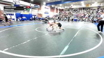 106 lbs Champ. Round 3 - Annan W Ngo, Silver Creek vs Cooper Green, Mountain View (Mesa) High School