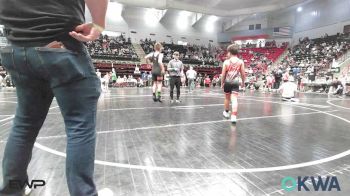 85 lbs Round Of 16 - Mikah Amani, HURRICANE WRESTLING ACADEMY vs Caleb Andrews, Coweta Tiger Wrestling