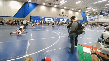 125 lbs Semifinal - Mike Tanner, Green Canyon Juniors vs Logan McNally, Wasatch Wrestling Club