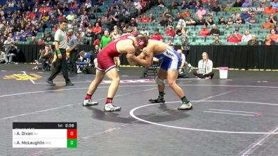 197 lbs Round of 16 - Andrew Dixon, Oklahoma vs Anthony McLaughlin, Air Force