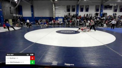 182 lbs 7th Place - Isaac Sydnor, Catholic Memorial vs Jacob McClintock, Newton South