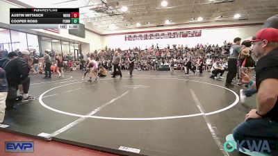 80 lbs Rr Rnd 2 - Austin Mittasch, Morrison Takedown Club vs Cooper Ross, Ponca City Wildcat Wrestling