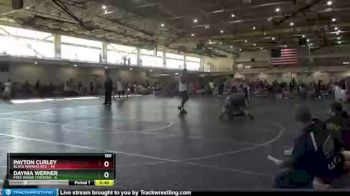 180 lbs Round 1 (4 Team) - Payton Curley, Black Mambas Red vs Daynia Werner, Free Range Chickens