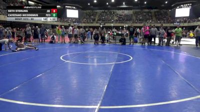 90 lbs Consi Of 8 #1 - Seth Sterling, Jim Thorpe vs Cayetano Nicodemus, Potomac