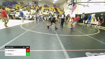 126-B lbs Semifinal - Kadn Hardison, Grove vs Devan Pickle, Jay