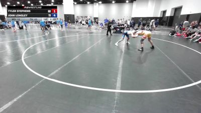 150 lbs Tyler Stephens, Maryland vs John Longley, Tennessee