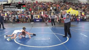 80 lbs Champ. Round 2 - Samuel Wemer C3, Bloom Carroll vs Nehemiah Rankin NE1, BAB1