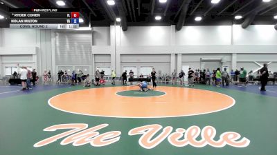 132 lbs Cons. Round 2 - Ryder Cohen, FL vs Nolan Milton, VA