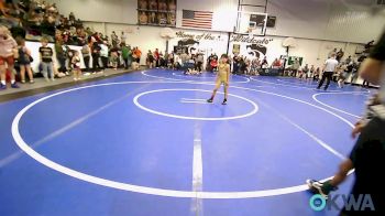 55 lbs Round Of 16 - Beau Fisher, Salina Wrestling Club vs Kayson Diggs, Pin-King All Stars