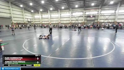 65 lbs Cons. Semi - Adrian Mascarenas, Roy Wrestling Club vs Alex Harrington, Wasatch Wrestling Club